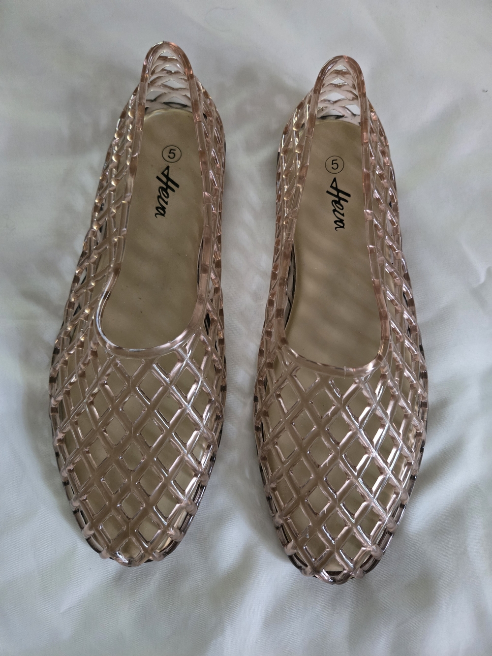 Lattice Jelly Flats - Women's Slip-On